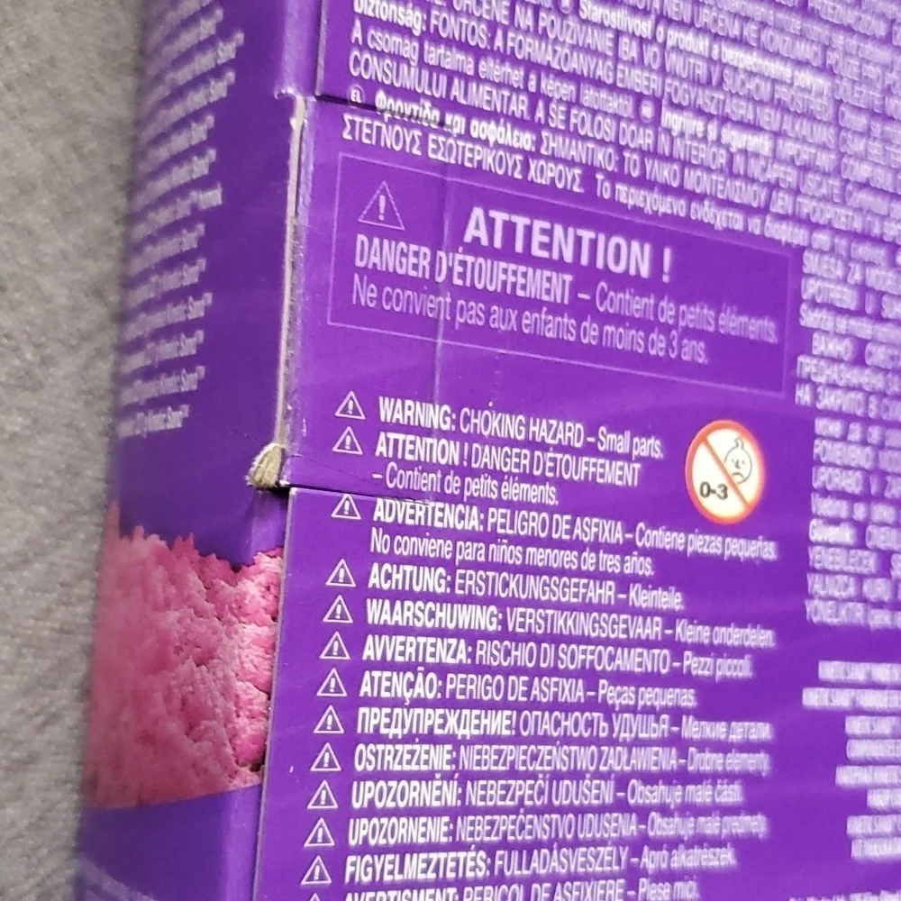 Kinetic sand the one & only NEON PINK 8 ounce see all manufacturer ⚠️‎ w…